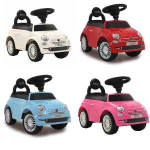 R7059 Fiat 500 low ride-on toy car pour enfants 58x28x38 cm