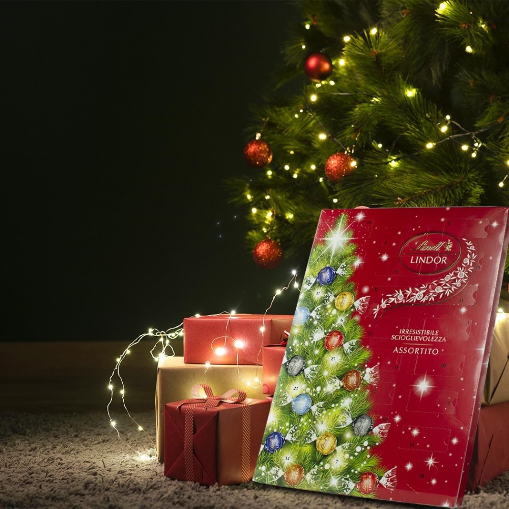 037899 Lindt Lindor Calendrier de Noël 24...