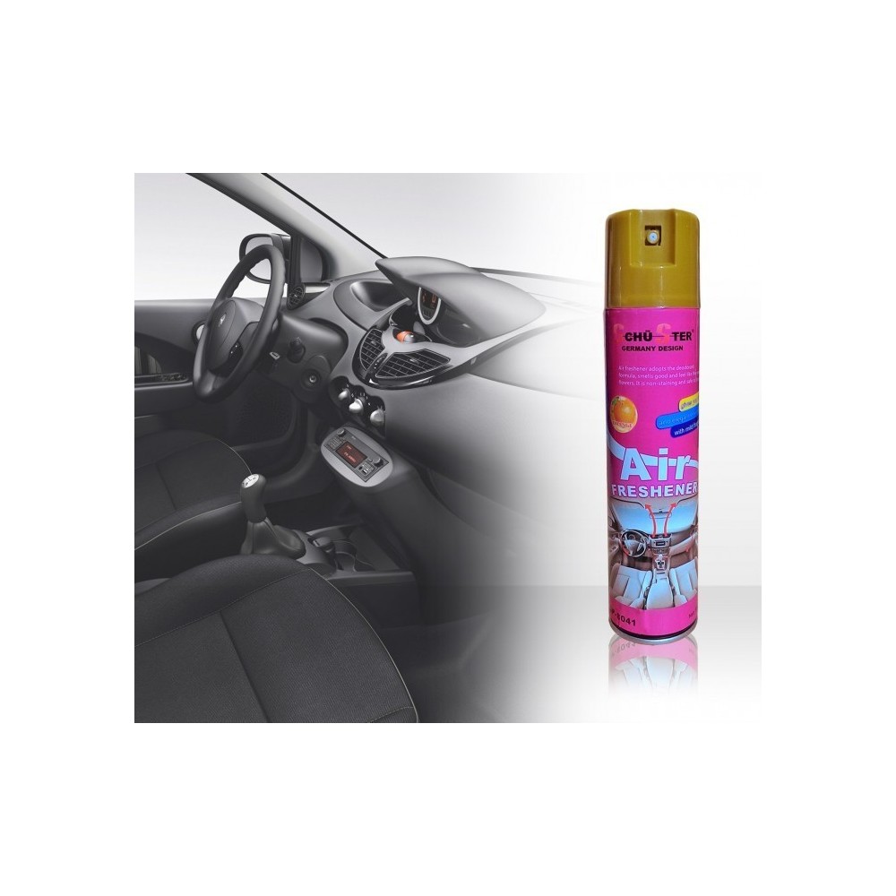 Spray déodorant parfumé pour voiture - Schu-Ster - élimine les odeurs effet prolongé SP-8041