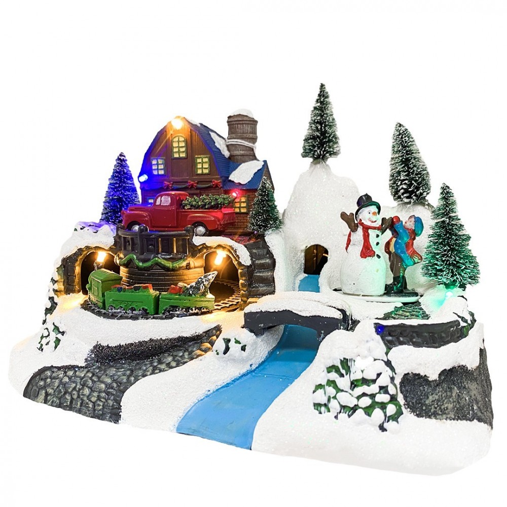 243010 Carrousel de Noël Camion Lumières Sons...