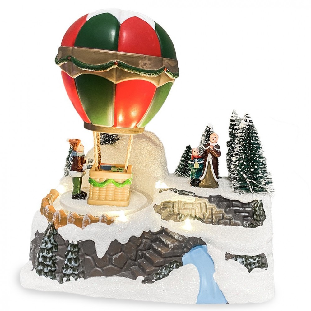361014 Carrousel de Noël Montgolfière Carousel...