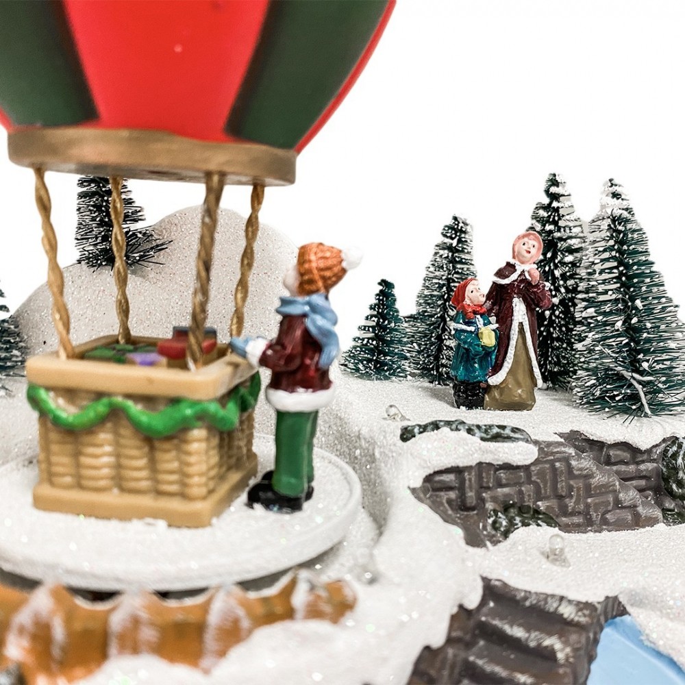 361014 Carrousel de Noël Montgolfière Carousel...