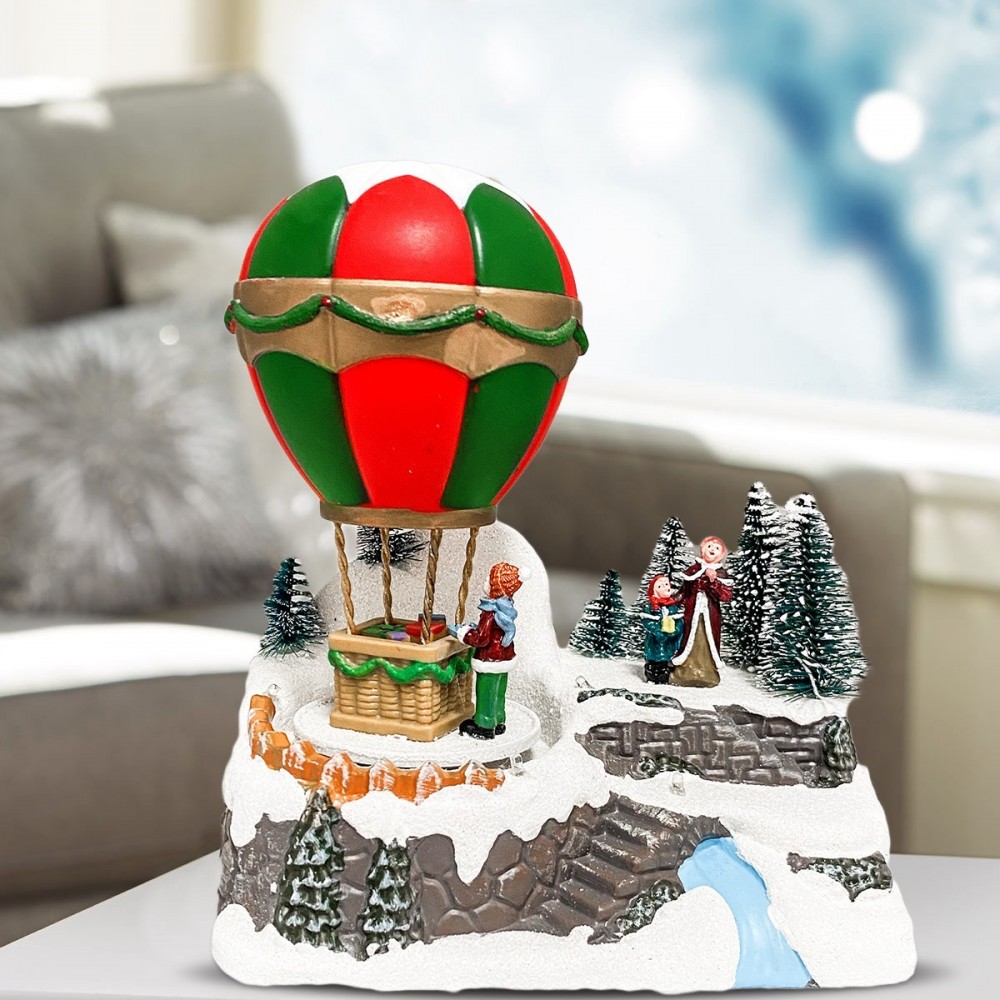 361014 Carrousel de Noël Montgolfière Carousel...