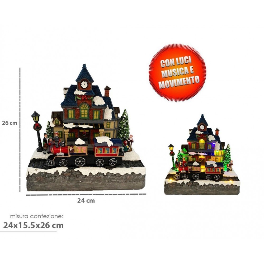 361026 Station carrousel de Noël Lumières, sons...