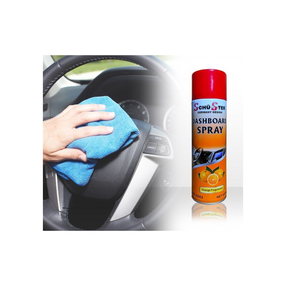 Nettoyant tableau de bord pour voiture - Schu-Ster - élimine les odeurs effet protecteur SP-5002