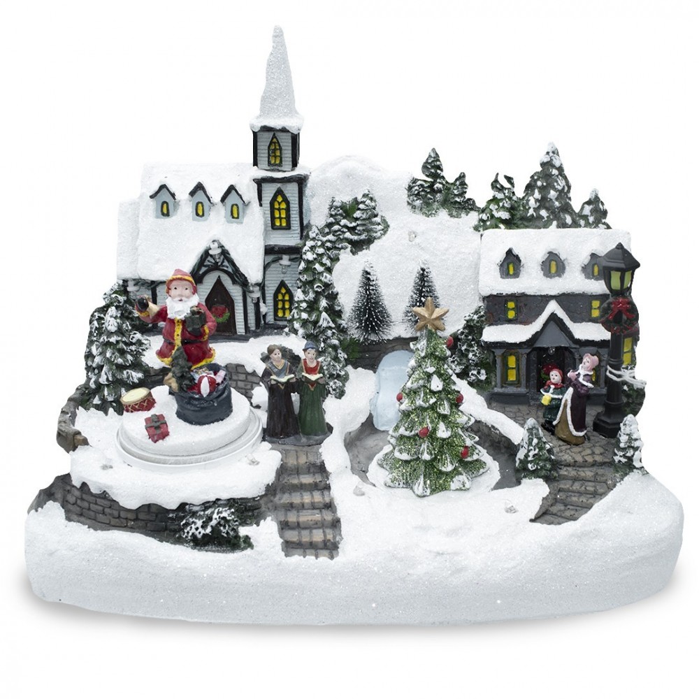 361031 Manège de Noël avec lumières, sons et...