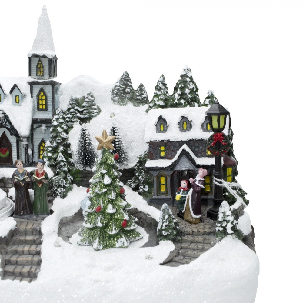 361031 Manège de Noël avec lumières, sons et...