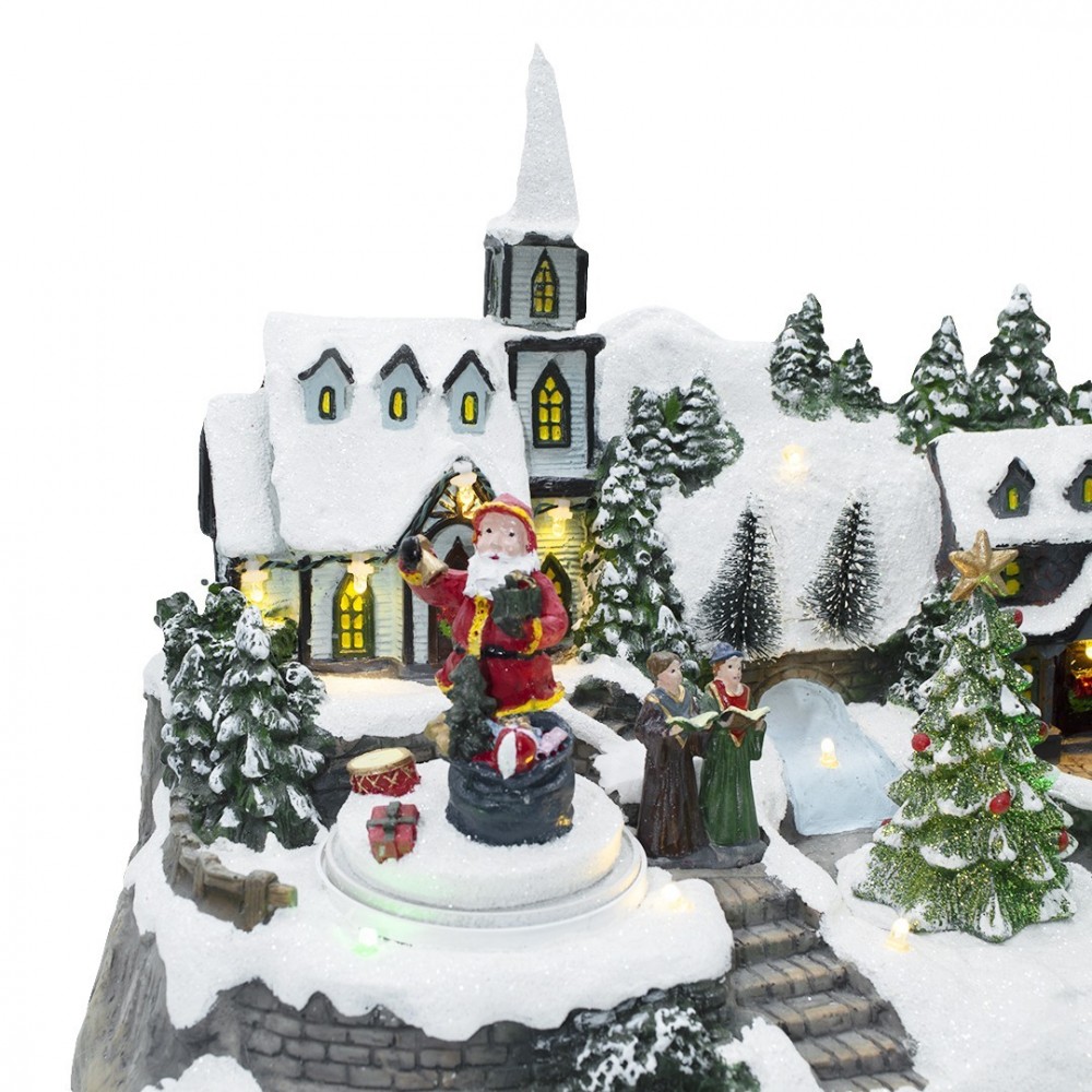 361031 Manège de Noël avec lumières, sons et...
