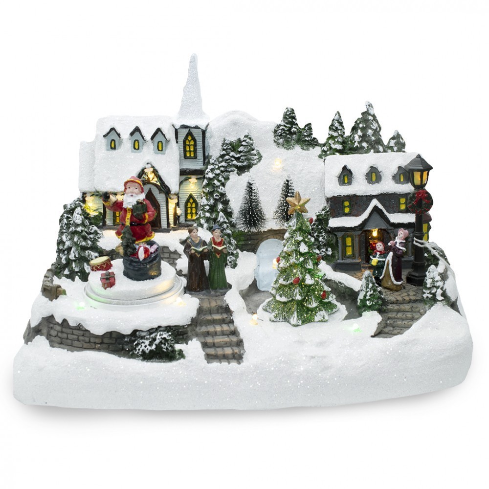361031 Manège de Noël avec lumières, sons et...