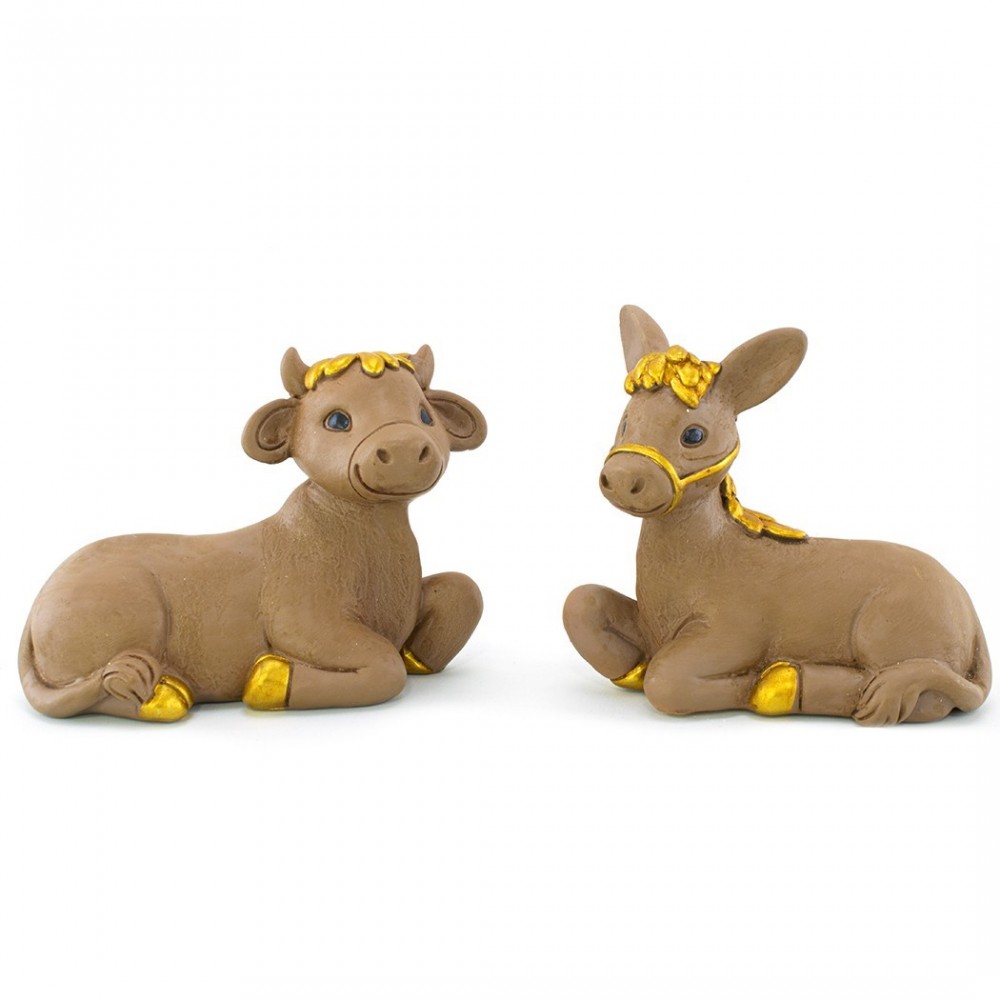 248122 Scène de Nativité 7 pcs Figurines avec 9...