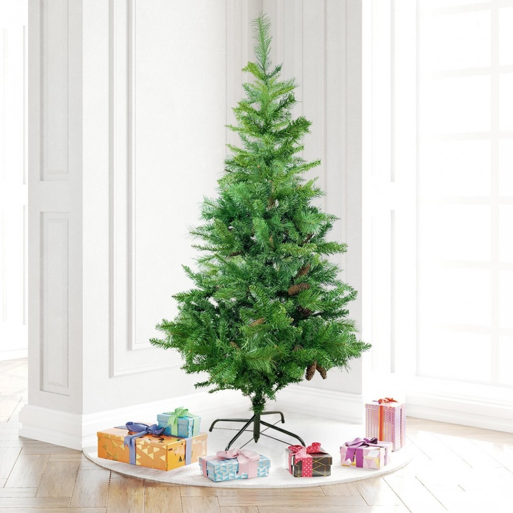 164047 Arbre de Noël artificiel en PVC 180H cm...
