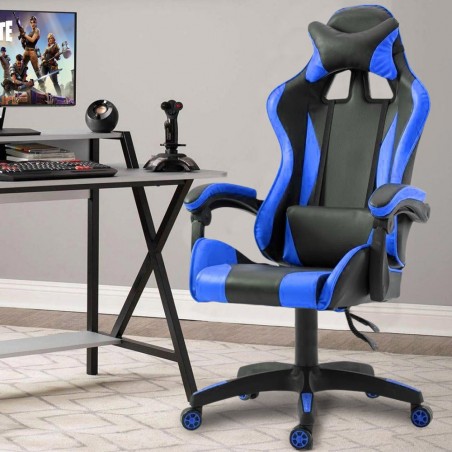 Chaise de jeu OFFIX3 Chaise de bureau ergonomique AZRACE inclinable à 150°.