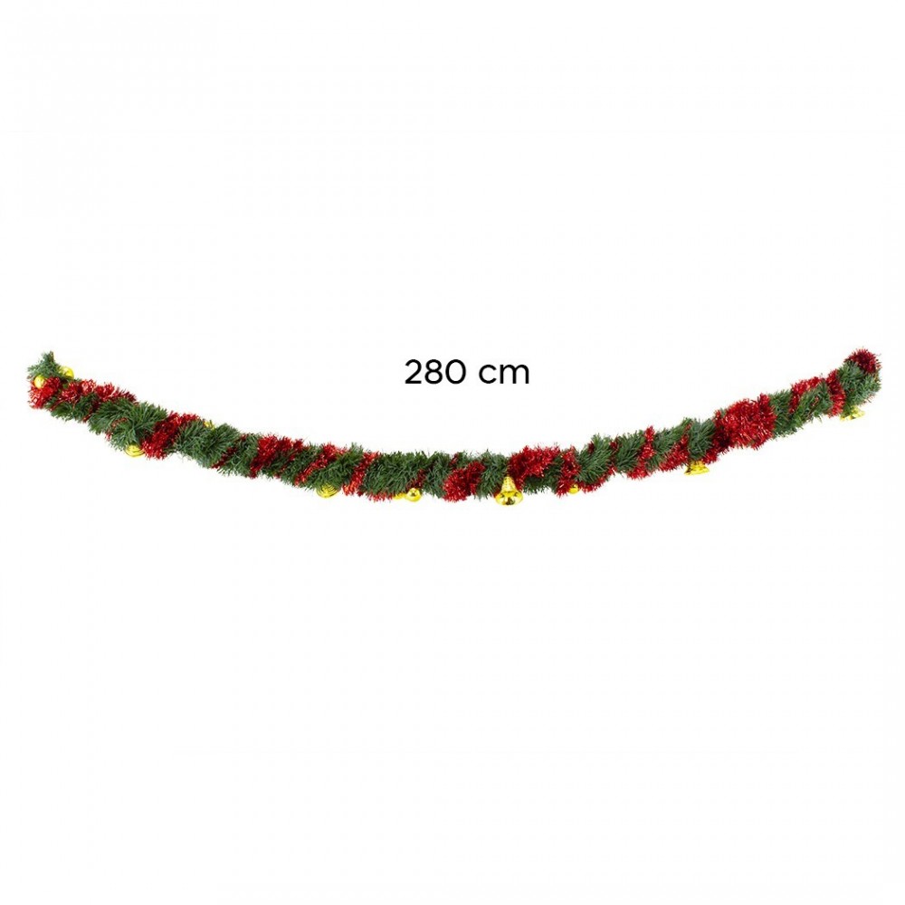 778773 Couronne de Noël tressée 280cm avec...