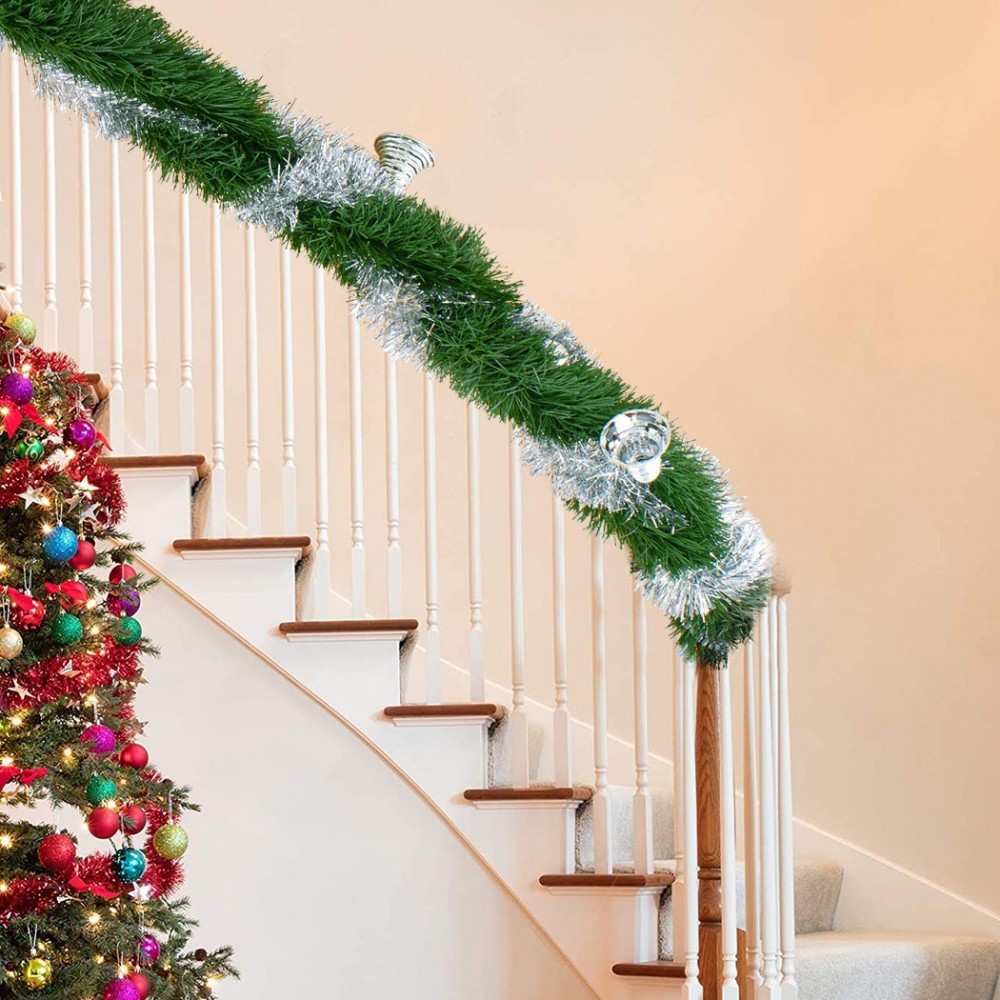 778797 Couronne de Noël tressée 260cm avec...