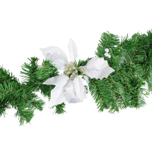 326592 Couronne de Noël sur branche d'arbre 2 Mt avec... 2