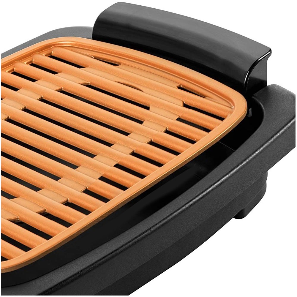 Barbecue électrique antiadhésif sans fumée...