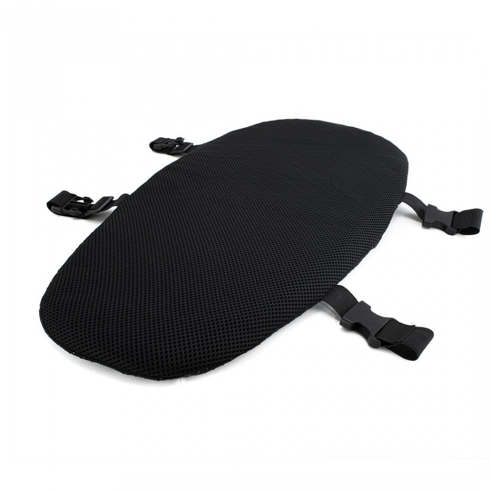 Coussin ergonomique anti-escarre en gel pour scooters et motos à siège prolongé