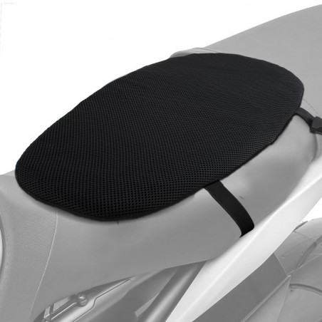 Coussin ergonomique anti-escarre en gel pour scooters et motos à siège prolongé