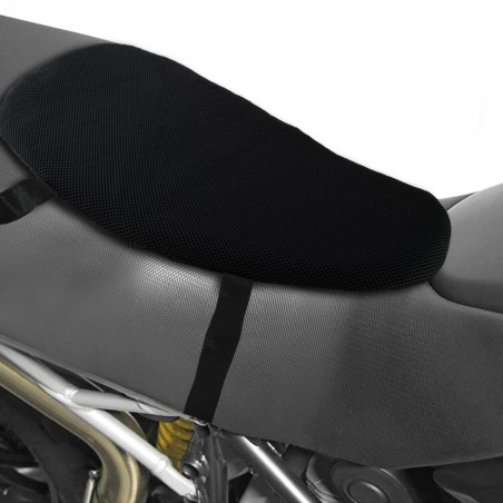 Coussin ergonomique anti-escarre en gel pour scooters et motos à siège prolongé