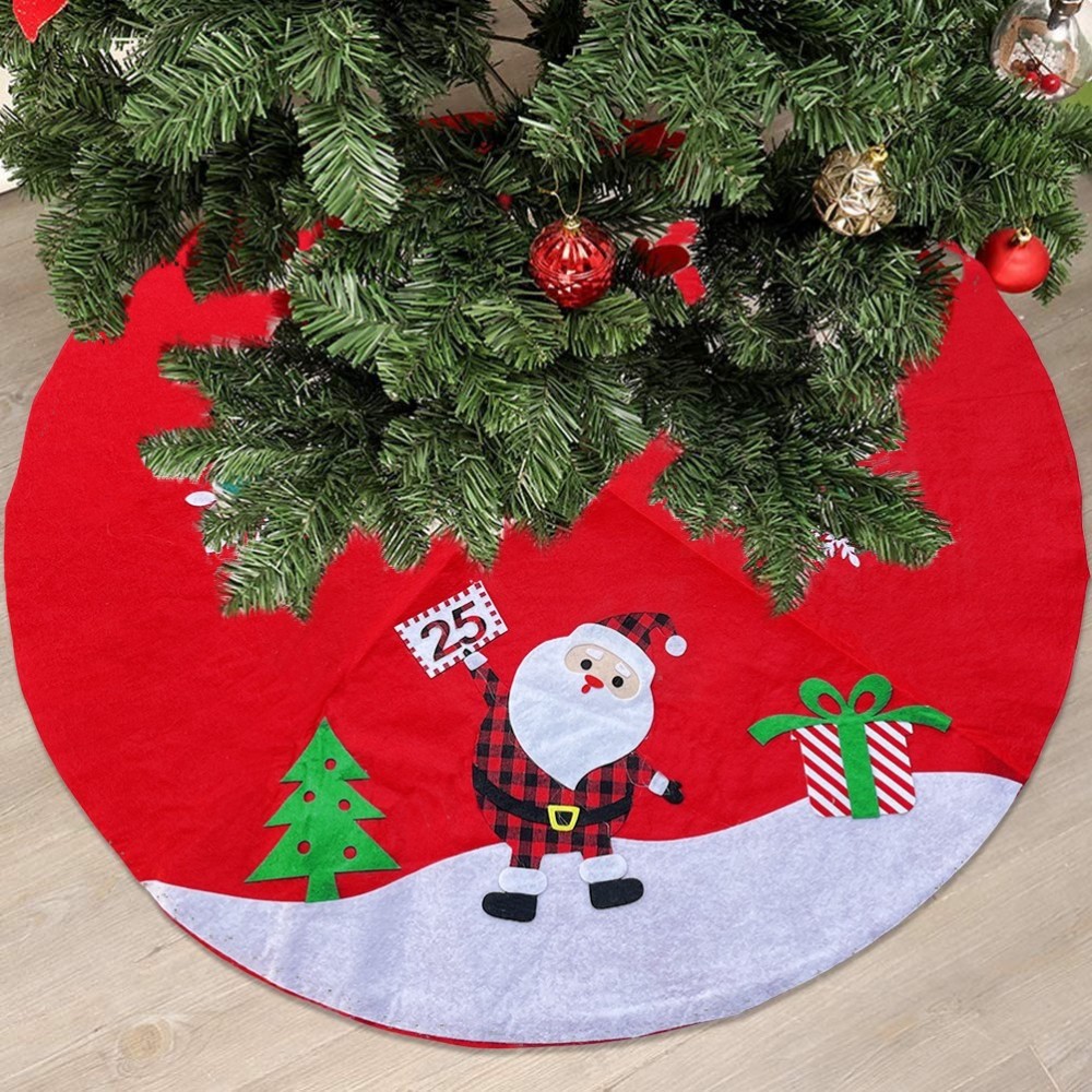 093581 Tapis pour la base du sapin de Noël avec...