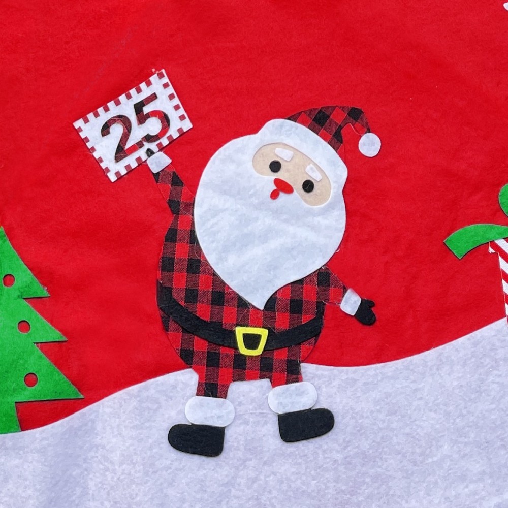 093581 Tapis pour la base du sapin de Noël avec...