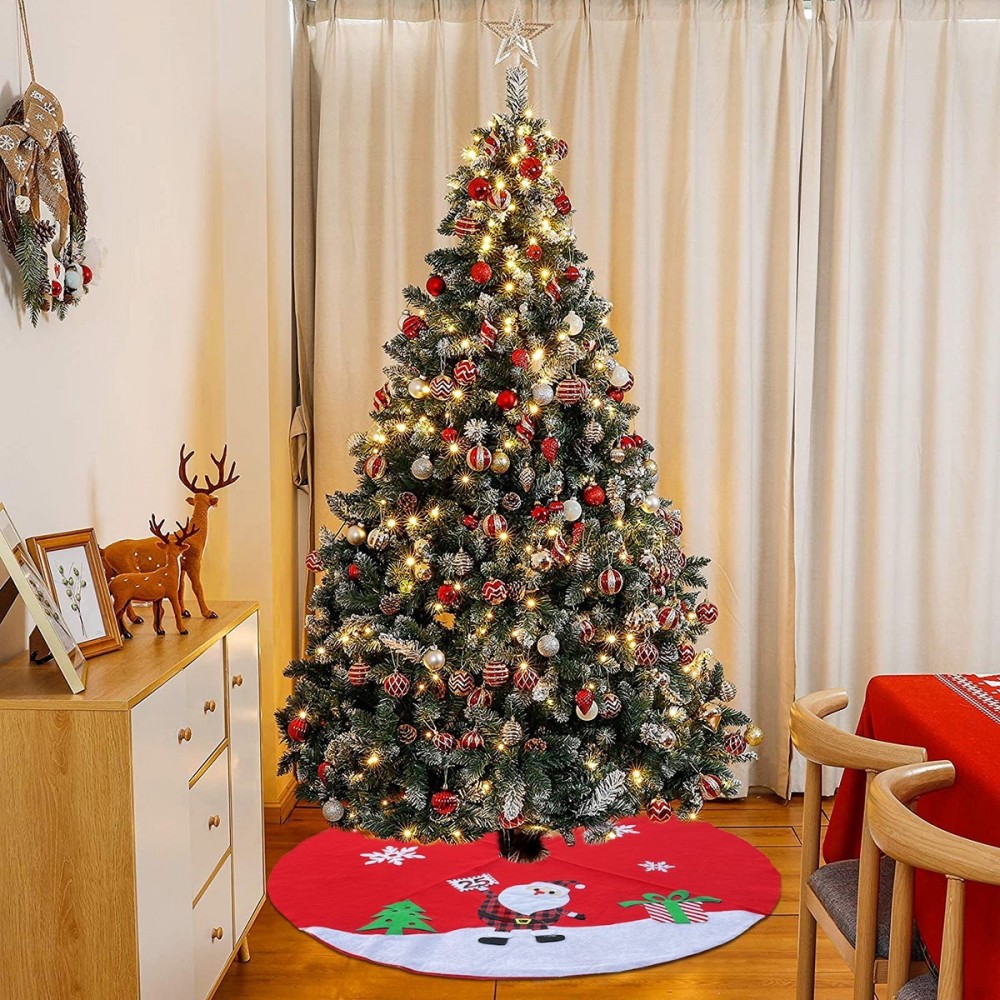 093581 Tapis pour la base du sapin de Noël avec...