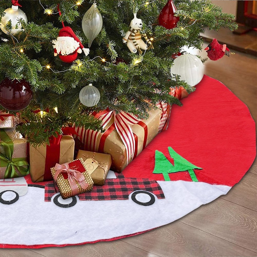 093581 Tapis pour la base du sapin de Noël avec...