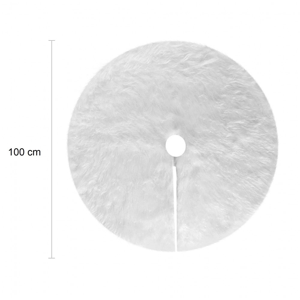 Tapis de base pour sapin de Noël 100 cm poils...