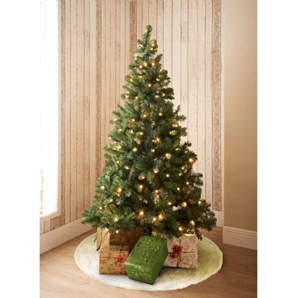 Tapis de base pour sapin de Noël 100 cm poils...