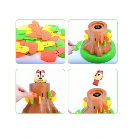 121900 The Jolly Squirrel Jeu de société pour enfants +3 Créatif et amusant