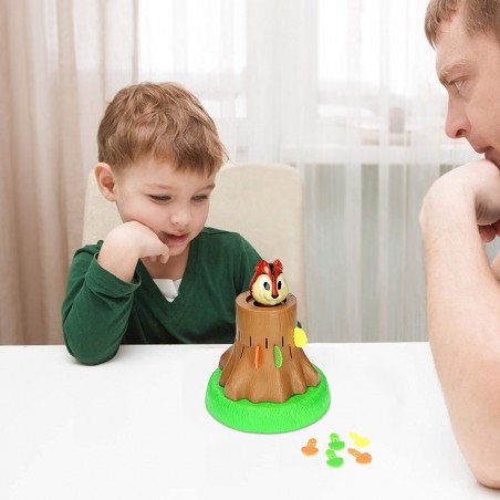 121900 The Jolly Squirrel Jeu de société pour enfants +3 Créatif et amusant