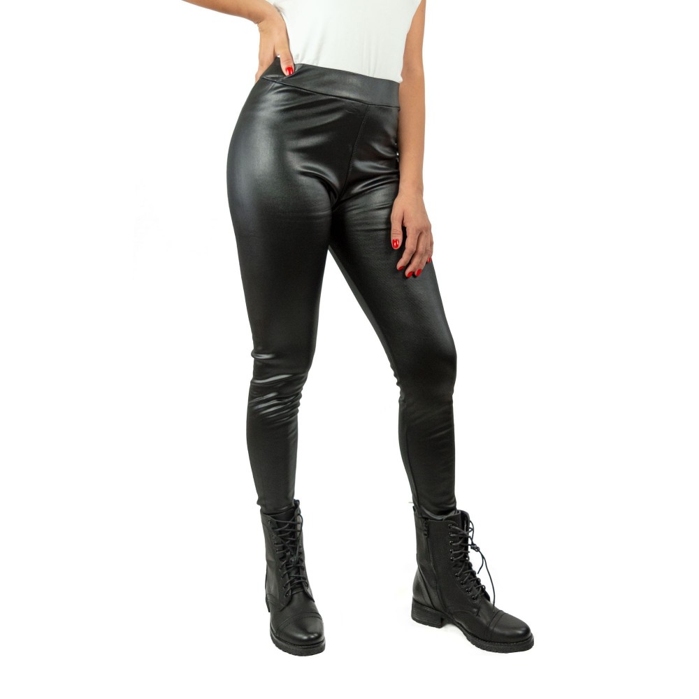 AURORA C-9002 leggings polaires pour femmes, taille haute, cuir thermique