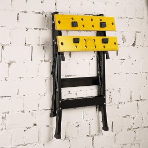 Établi de bricolage pliable avec verrous latéraux et... 2
