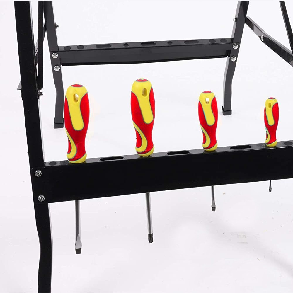 Établi de bricolage pliable avec verrous...