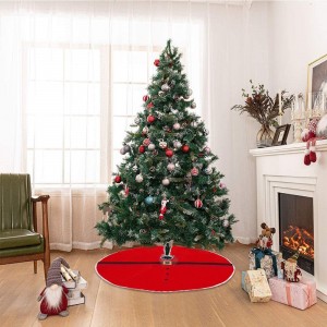 006635 Tapis de base pour arbre de Noël avec motif de... 2