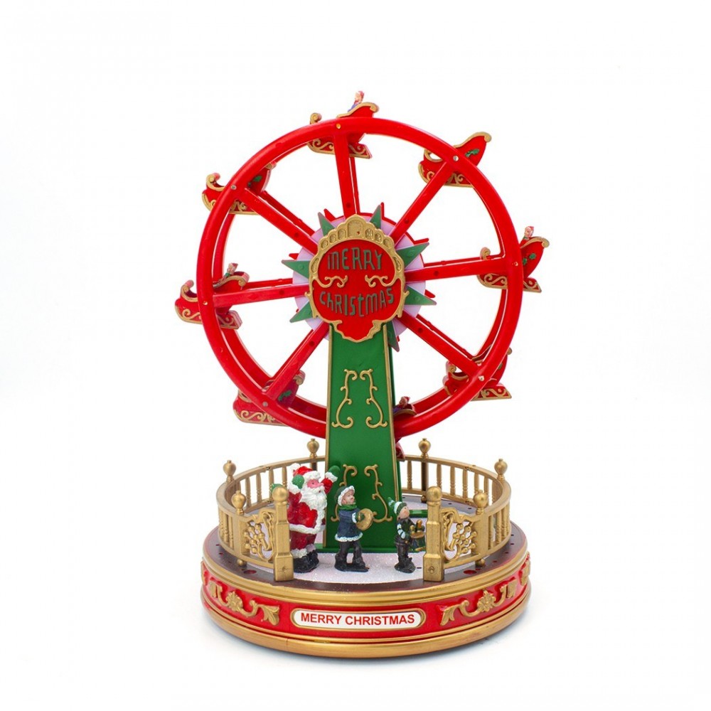 243018 Roue de Noël panoramique Carillon H30...