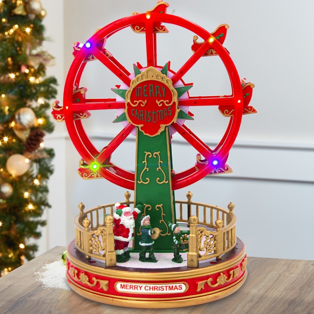 243018 Roue de Noël panoramique Carillon H30...