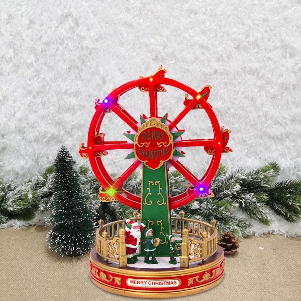 243018 Roue de Noël panoramique Carillon H30...