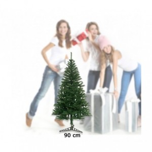 Arbre de Noël artificiel avec 120 branches de 90 cm - Sapin de Noël  2