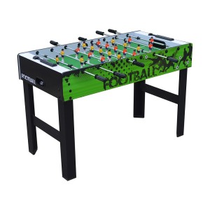 519105 Table de football en bois vert 121x61x81Hcm