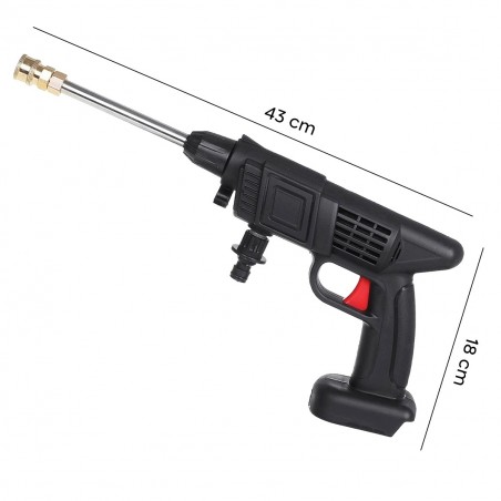 345217 Pistolet haute pression sans fil avec mallette de transport