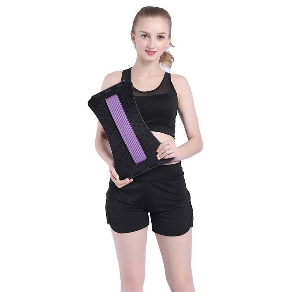 Support de massage dorsal extensible par la...