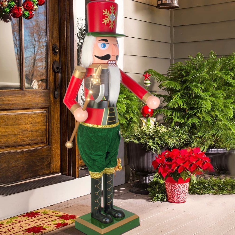 392029 Casse-noisette soldat hauteur 110 cm...