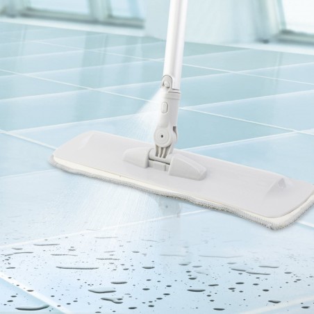 817426 Mop avec pulvérisateur et brosse rotative à 360° pour le nettoyage du sol