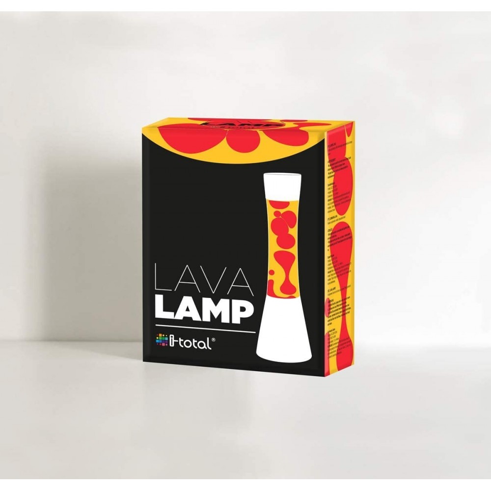 XL1757 Lampe à lave 40cm base blanche avec...