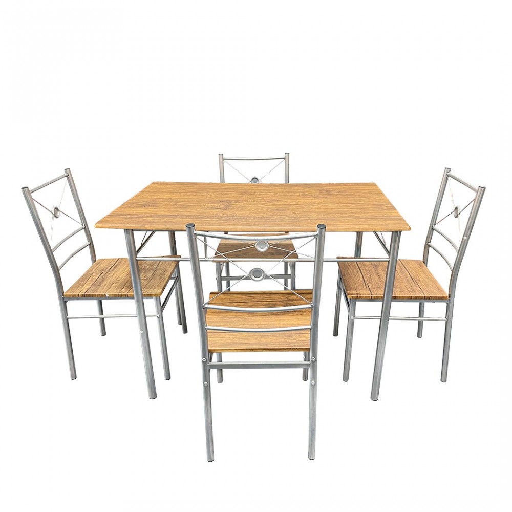536056 Set de table rectangulaire et 4 chaises...