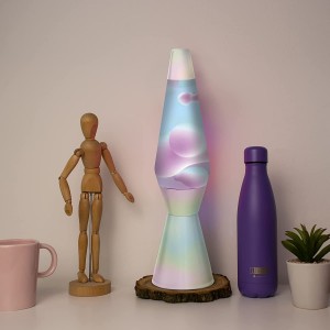 Lampe à lave 40cm XL1779 Raimbow Dream Base Pastel... 2