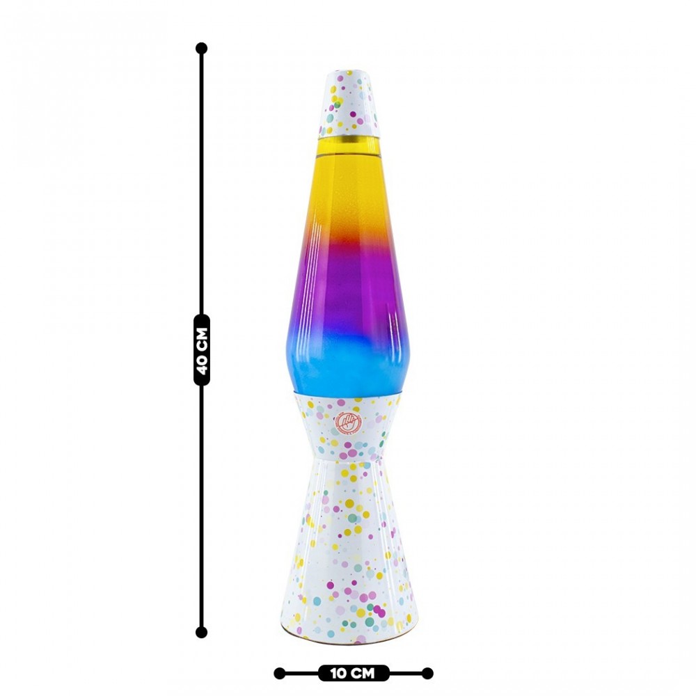 Lampe à lave 40cm XL1780 Fantasy Bubbles Magma...