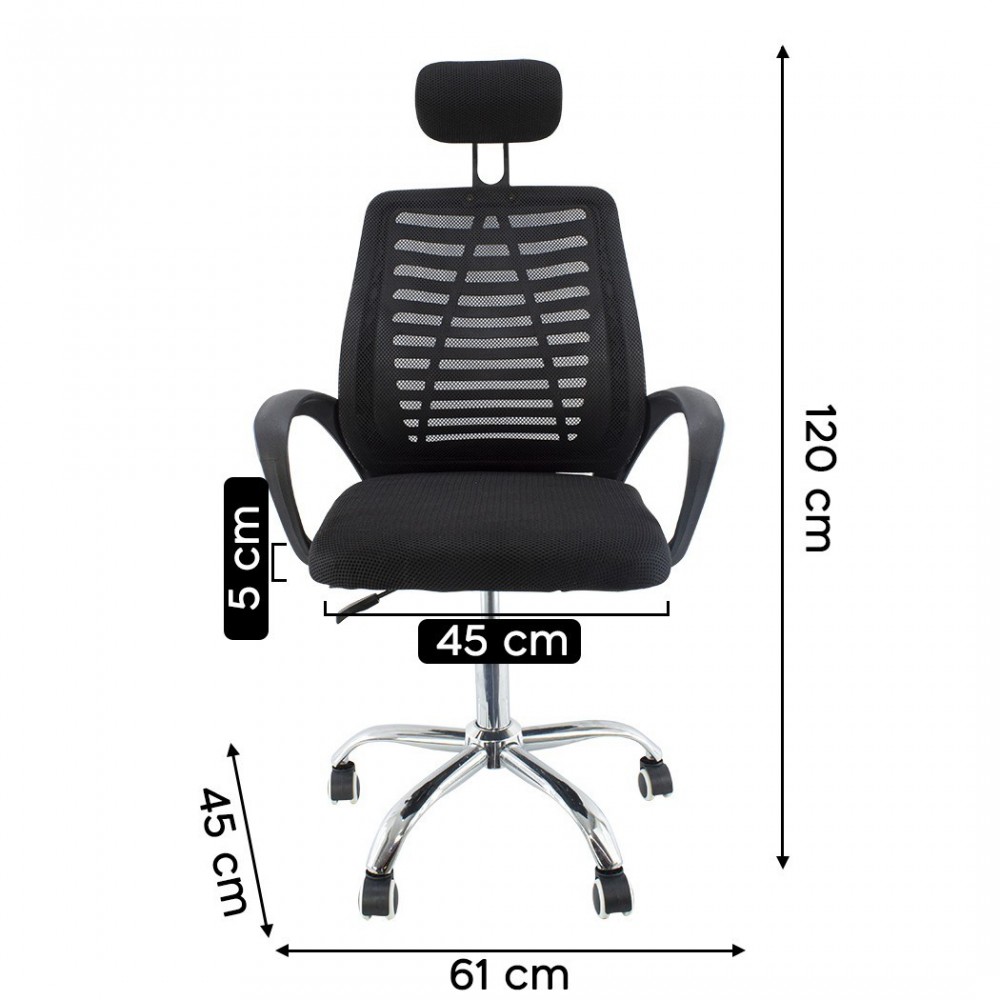Fauteuil de bureau mod. TOKYO avec appui-tête...