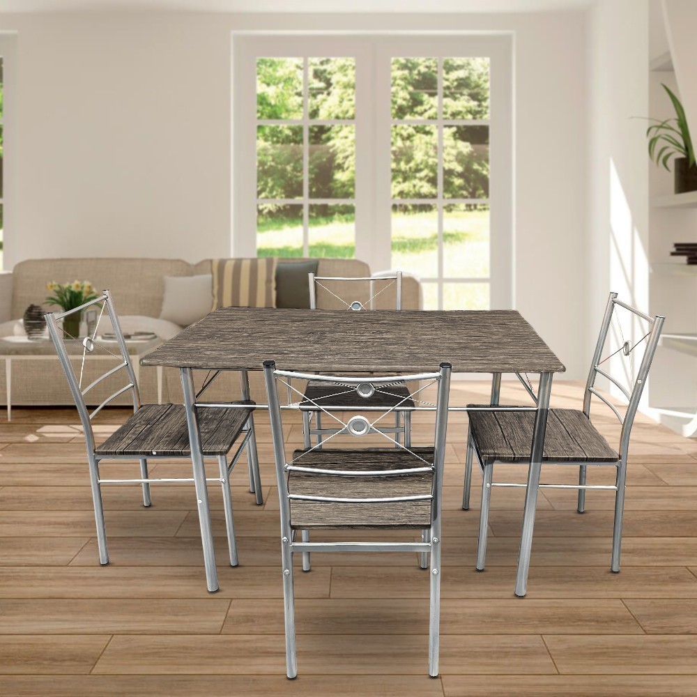 536063 Set de table rectangulaire et 4 chaises...